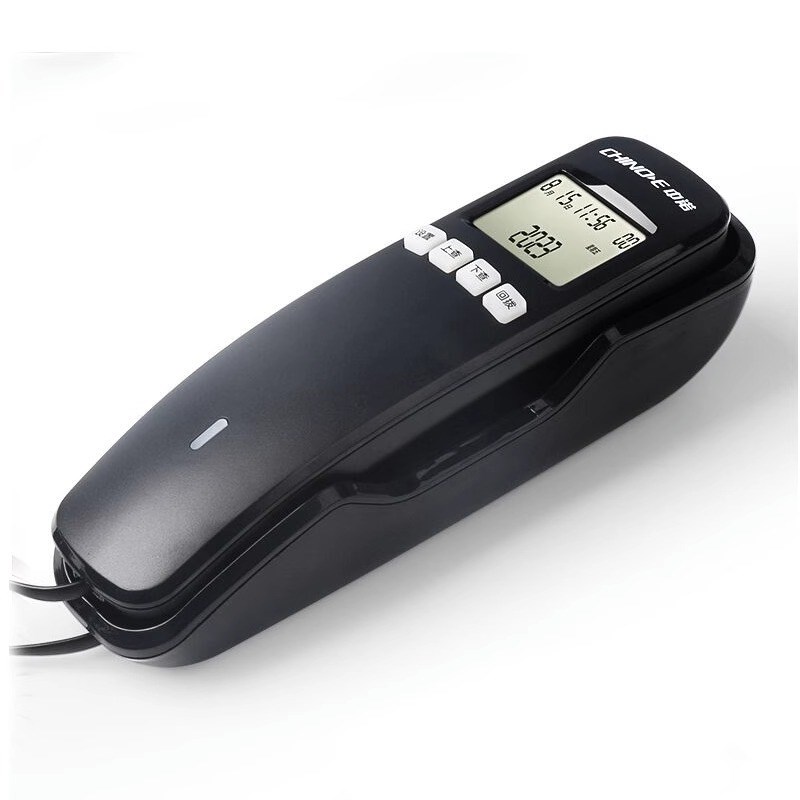 中诺W018挂壁挂墙固定电话机壁挂式双屏显示家用办公酒店小型分机