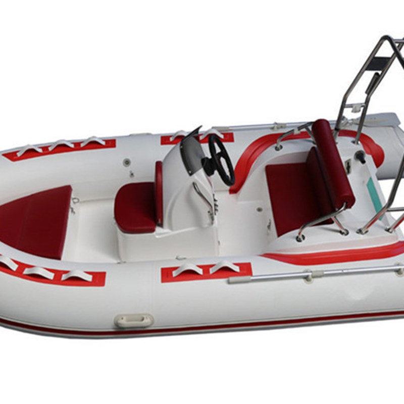 海迈 RIB3.9米玻璃钢底充气艇 海钓船  休闲钓鱼船 PVC充气橡皮船