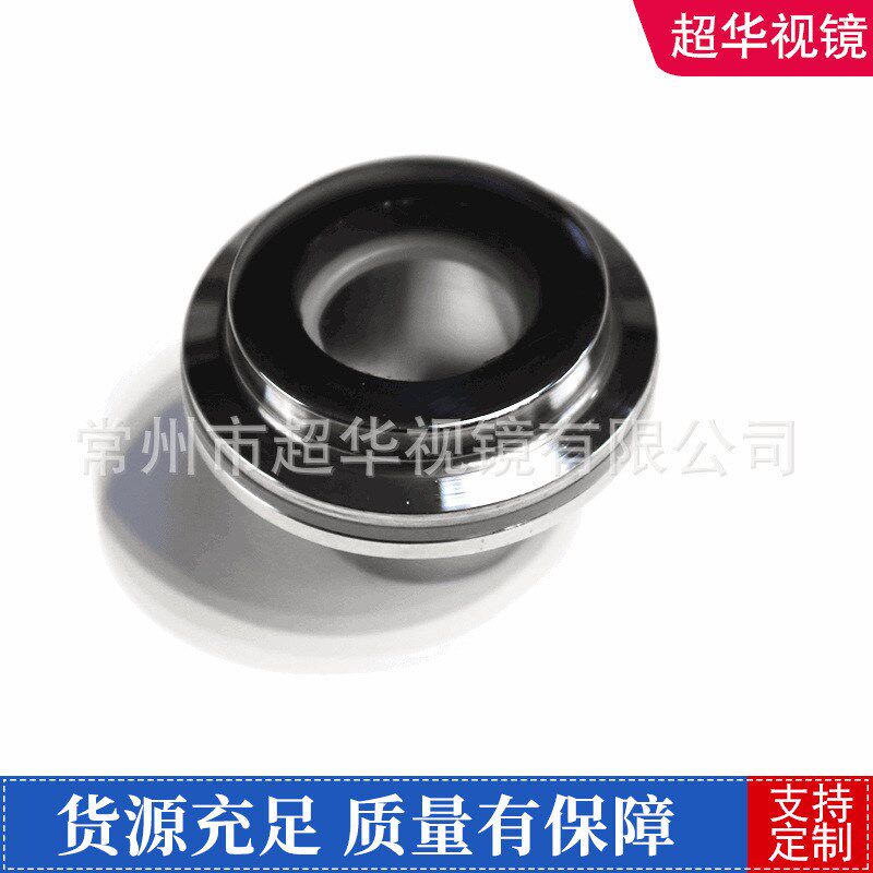 卡箍式法兰玻璃视镜管不锈钢快装式烧结玻璃视镜打磨光滑不易粘液