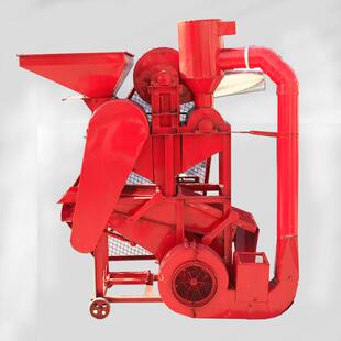 花生剥壳机电动打果子机二次复脱花生脱粒机泗水除尘脱壳机油坊用