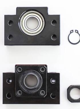 滚珠丝杆支撑座BK10 BF10 BK12 BF12 BKBF15 17 20丝杠轴承固定座