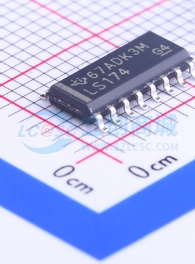 触发器 SN74LS174DR SOIC-16 TI/德州 电子元器件配单原装正品