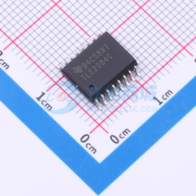 运算放大器 TLE2084CDWR SOIC-16 TI/德州 电子元件配单原装正品