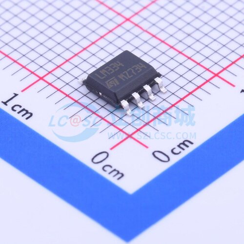 电流源/恒流源 LM334DT SOIC-8 意法半导体芯片 电子元件原装正品