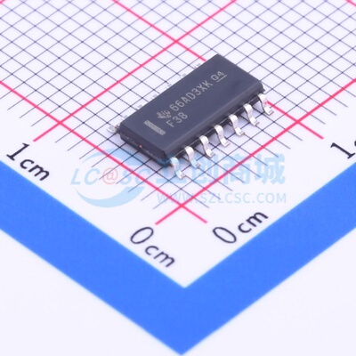 逻辑门 SN74F38D SOIC-14 TI/德州 电子元器件配单原装正品
