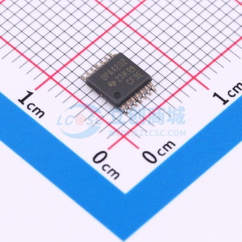 运算放大器 OPA4202IPWR TSSOP-14 TI/德州 电子元件配单原装正品