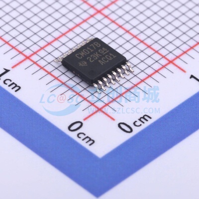 计数器/分频器 CD4017BPW TSSOP-16 TI/德州 电子元器件原装正品