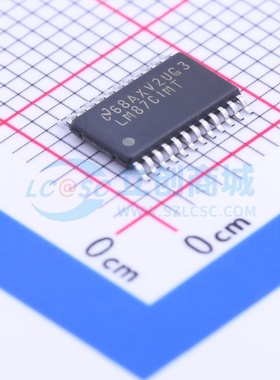 温度传感器 LM87CIMT/NOPB TSSOP-24 TI/德州 电子元器件原装正品