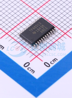 音频功率放大器 TPA6013A4PWPR HTSSOP-24 TI/德州 电子元件配单