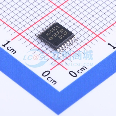 数码管驱动 CD74HC4511PWR TSSOP-16 TI/德州 电子元器件原装正品