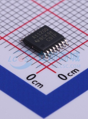 模数转换芯片ADC ADS1120QPWRQ1 TSSOP-16 TI/德州 电子元件配单