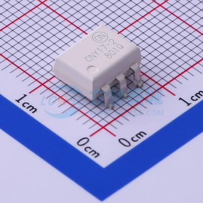 晶体管输出光耦 CNY172SR2M PDIP-6 onsemi(安森美) 电子元件配单