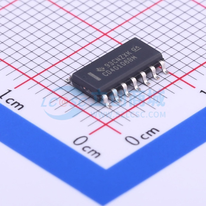 反相器 CD40106BM96 SOIC-14 TI/德州 电子元器件配单原装正品