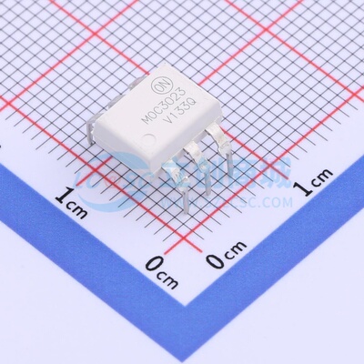 可控硅输出光耦 MOC3023TVM DIP-6 onsemi(安森美) 电子元件配单