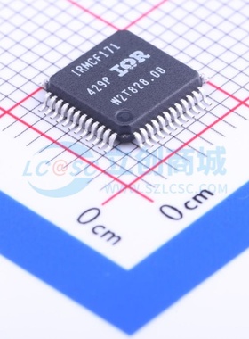 无刷直流(BLDC)电机驱动芯片 IRMCF171TR LQFP-48 Infineon(英飞