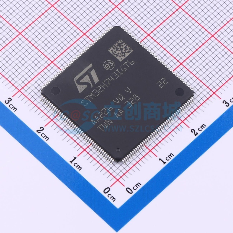 单片机(MCU/MPU/SOC) STM32H743IGT6 LQFP-176 意法半导体芯片