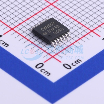 模拟开关/多路复用器 CD4066BPWR TSSOP-14 TI/德州 电子元件配单