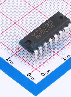 触发器 CD74HC173E PDIP-16 TI/德州 电子元器件配单原装正品