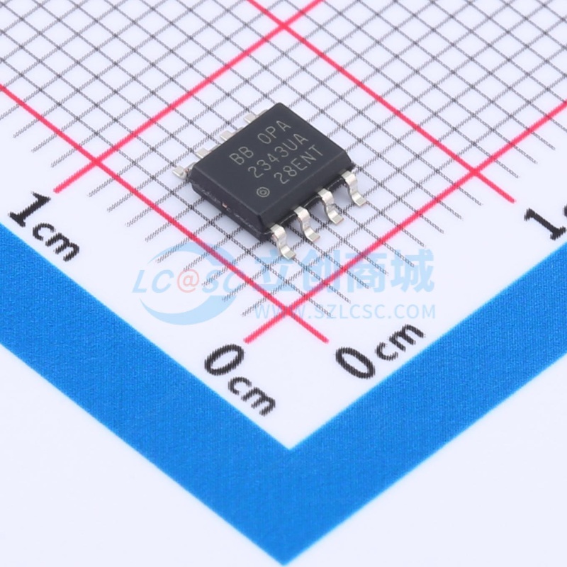 运算放大器 OPA2343UA/2K5 SOIC-8 TI/德州 电子元件配单原装正品