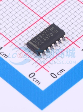 AC-DC控制器和稳压器 UCC35701D SOIC-14 TI/德州 电子元器件配单