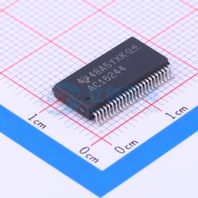 缓冲器/驱动器/收发器 74AC16244DLR SSOP-48 TI/德州 电子元器件