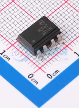 晶体管输出光耦 MCT62S SMD-8P onsemi(安森美) 电子元件原装正品