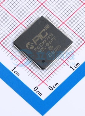 单片机(MCU/MPU/SOC) PIC32MX795F512LT-80I/PF TQFP-100 MICROCH