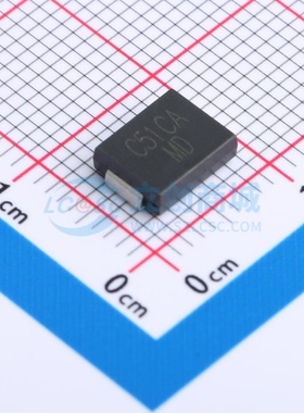 静电保护器(TVS/ESD) CJSMCJ51CA SMCG CJ(江苏长电/长晶) 元器件