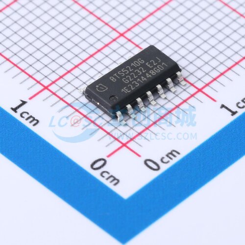 功率电子开关 BTS5210GXUMA1 SOIC-14 Infineon(英飞凌) 原装正品