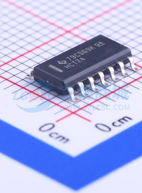 触发器 SN74HCT74DRG4 SOIC-14 TI/德州 电子元器件配单原装正品