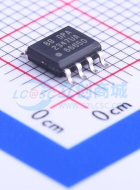运算放大器 OPA2347UA/2K5 SOIC-8 TI/德州 电子元件配单原装正品