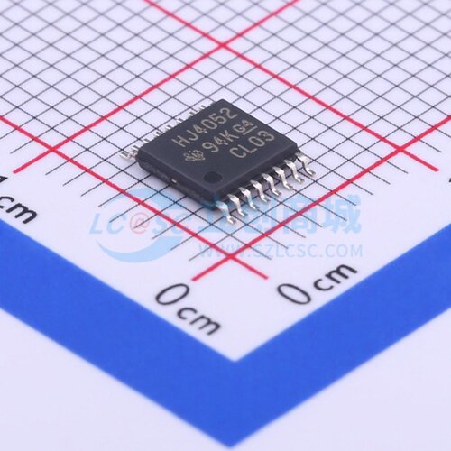 模拟开关/多路复用器 CD74HC4052PWR TSSOP-16 TI/德州 原装正品