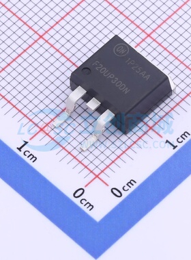 通用二极管 FFB20UP30DNTM D2PAK onsemi(安森美) 电子元器件配单