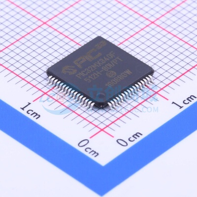 单片机(MCU/MPU/SOC) PIC32MX340F512H-80I/PT TQFP-64 MICROCHIP