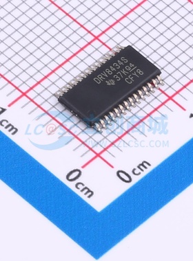 步进电机驱动芯片 DRV8434SPWPR HTSSOP-28 TI/德州 电子元件配单