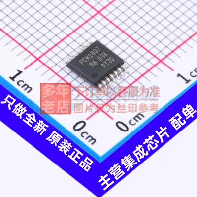 ADC/DAC芯片 PCM1807PWR TSSOP-14 TI/德州 电子元件配单原装正品