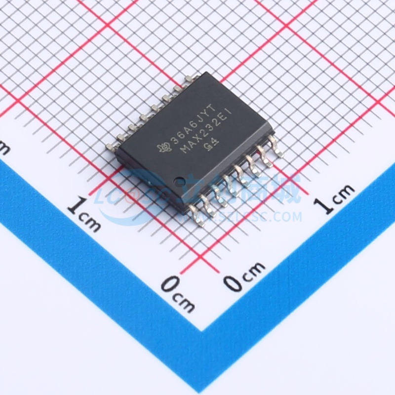 RS232芯片 MAX232EIDWR SOIC-16 TI/德州 电子元器件配单原装正品