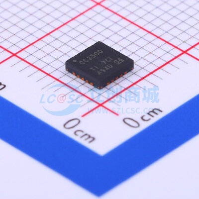 无线收发芯片 CC2500RGPR QFN-20 TI/德州 电子元件配单原装正品
