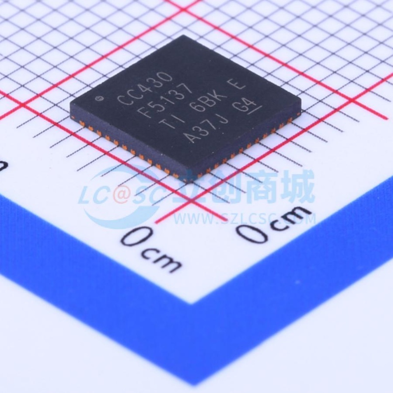 无线收发芯片 CC430F5137IRGZR QFN-48 TI/德州 电子元件原装正品