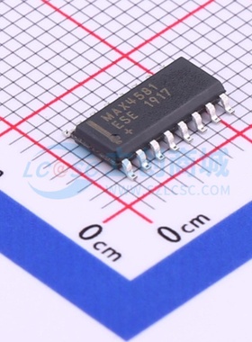 模拟开关/多路复用器 MAX4581ESE+T SOIC-16 MAXIM(美信) 元器件