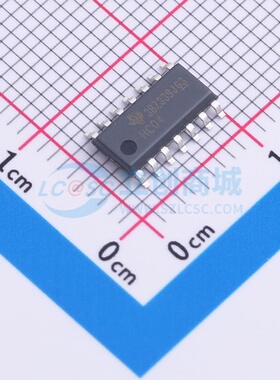 反相器 SN74HC04DR SOIC-14 TI/德州 电子元器件配单原装正品