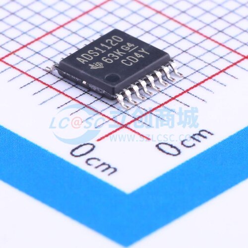 模数转换芯片ADC ADS1120IPWR TSSOP-16 TI/德州 电子元器件配单