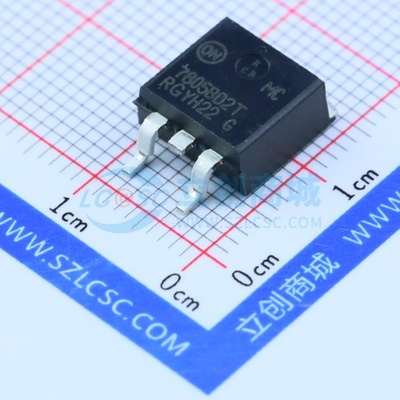 线性稳压器(LDO) MC7805BD2TR4G TO-263 onsemi(安森美) 原装正品