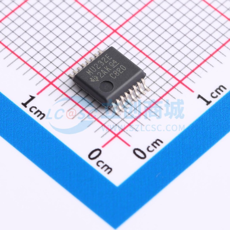 RS232芯片 SN65C3232EDBR SSOP-16 TI/德州 电子元件配单原装正品