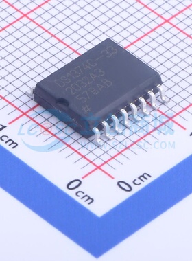 实时时钟(RTC) DS1374C-33#T&R SOIC-16 MAXIM(美信) 电子元器件