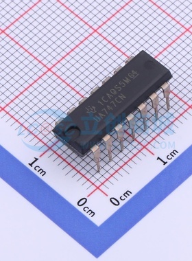 运算放大器 UA747CN PDIP-14 TI/德州 电子元器件配单原装正品