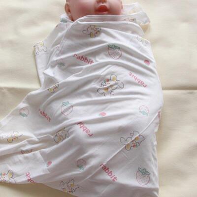 新生婴儿莫代尔包单弹力超柔初生抱被产房宝宝盖毯包裹巾春秋夏季