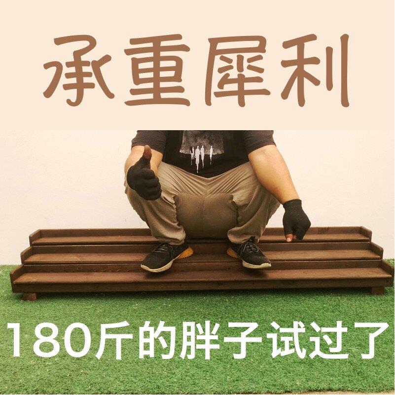 多肉专用桌面花架实木多层单层窗台超窄室内阳台飘窗花盆架置物架