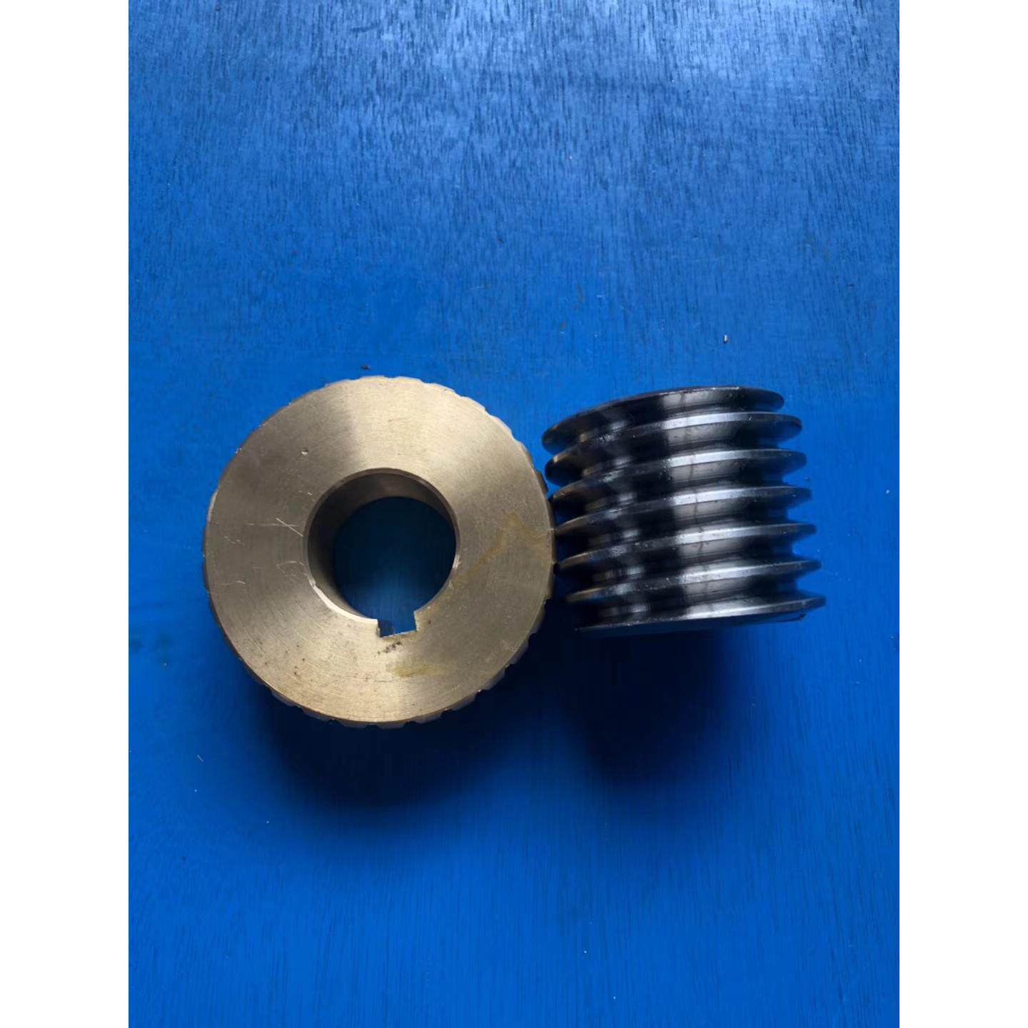 切割机涡轮蜗杆切割机配件捷德300B 315齿轮 JD-350减速箱中轴