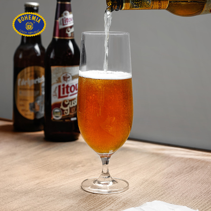 BOHEMIA捷克进口家用水晶啤酒杯